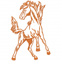 Horses Embroidery Design 1 Horses Embroidery Design 1